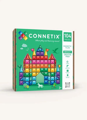 Connetix - Creative Pack - 104 Pieces | Rainbow