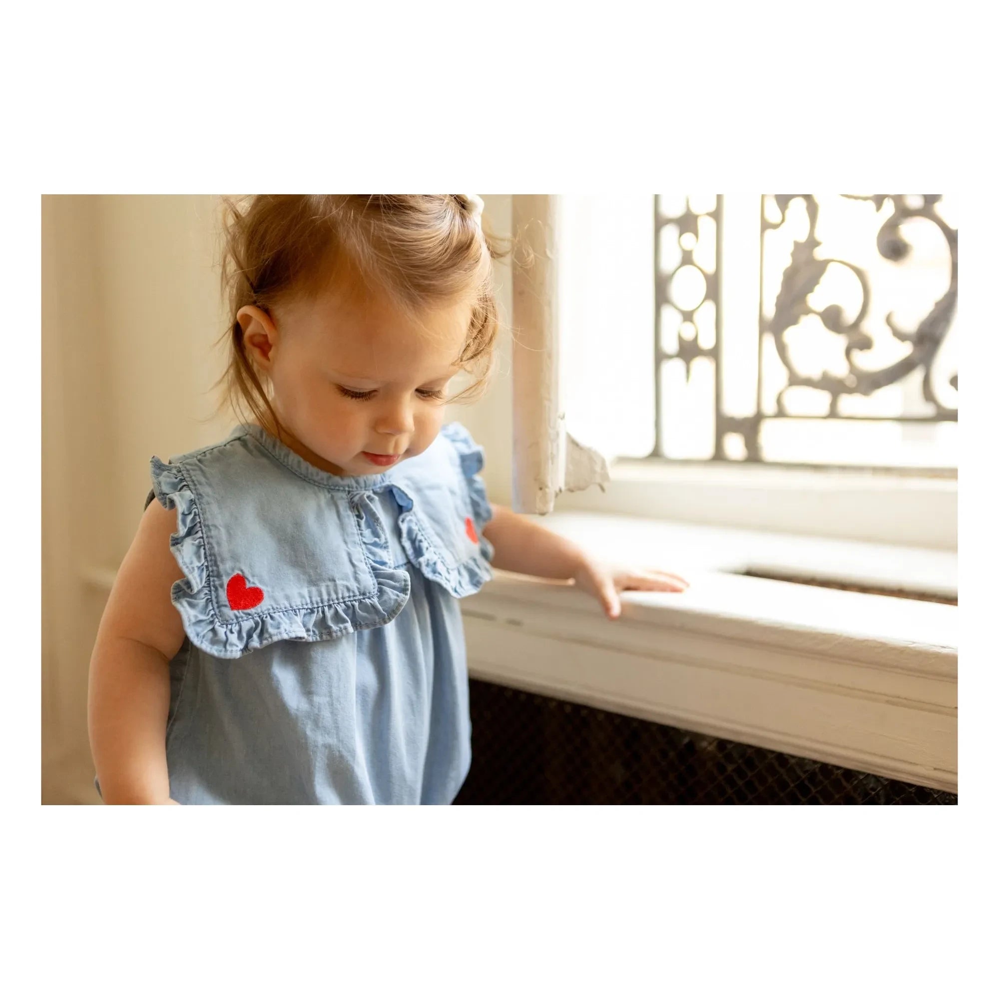 Louis Louise - Celesta Chambray tulum | Açık Mavi