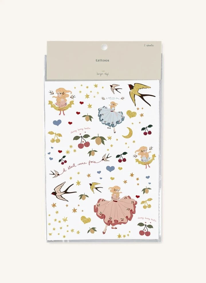 Konges Sløjd - Geçici dövmeler | Pembe