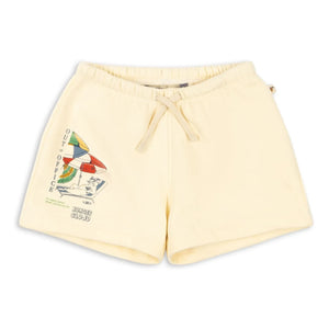 Konges Sløjd - Lou Out Of Office Organic Cotton Shorts | Light Yellow