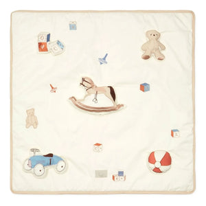 Glass Glass - Vintage Toys play mat | Beige