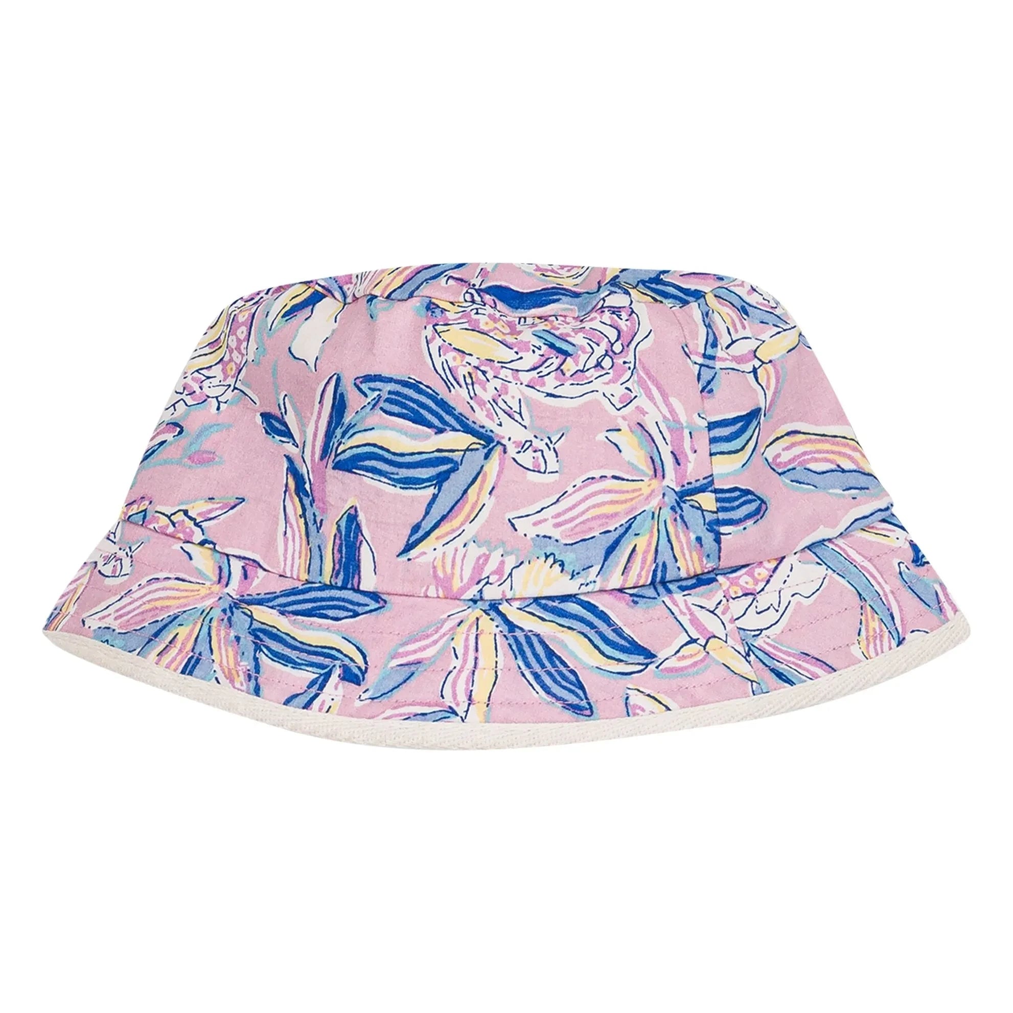 Louise Misha - Lajik Floral Organic Cotton Hat | Pink