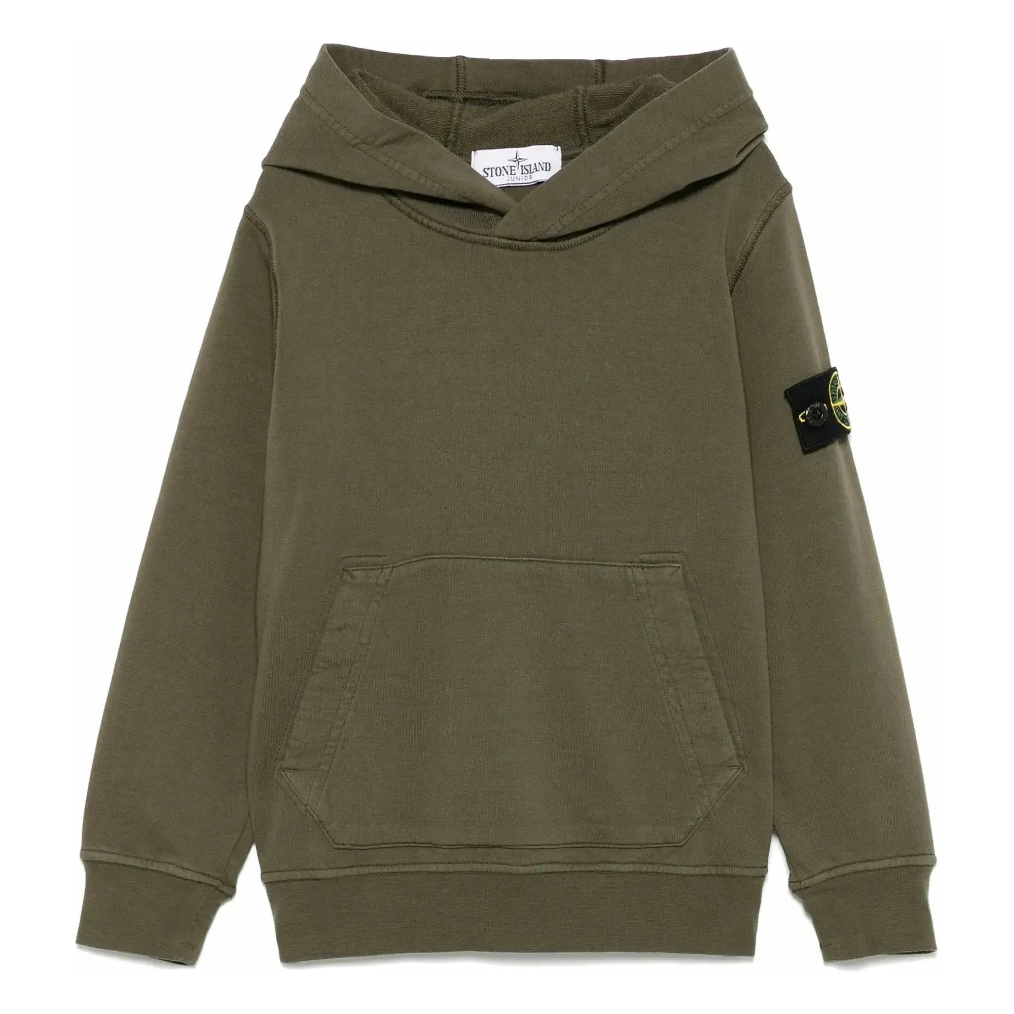 Stone Island - Logo Hoodie Sweatshirt | Khaki