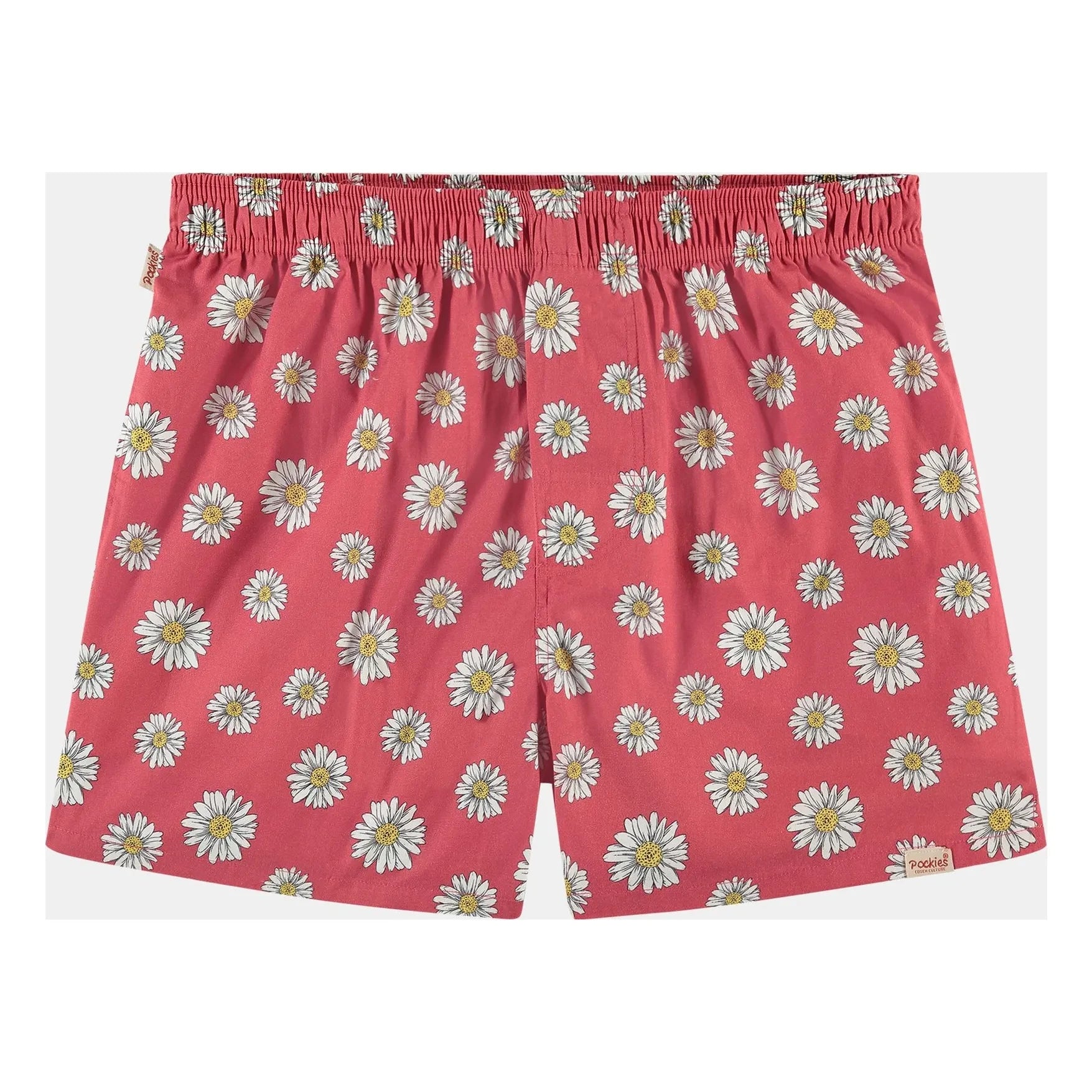 Pockies - Red Flower Boxer Shorts | Red