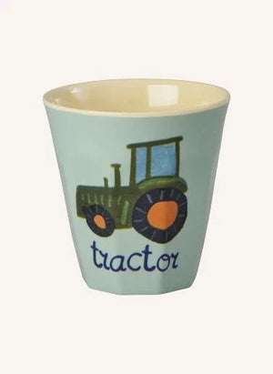 Rice - ABC Melamine Cups - Set of 6 | Light Blue