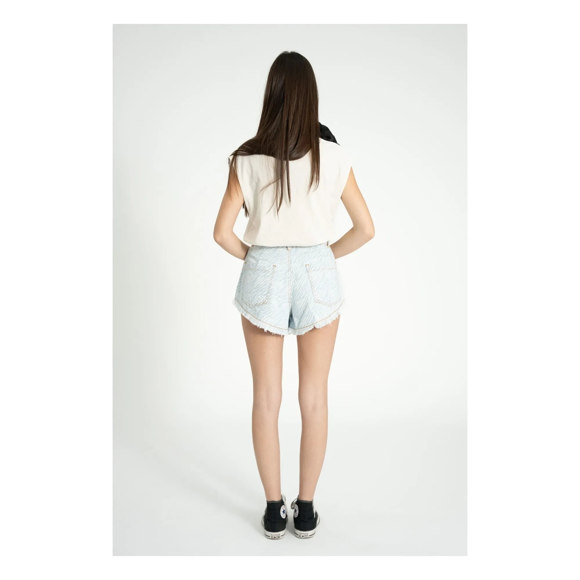 Sisters Department - Cotton Shorts | Denim Blue