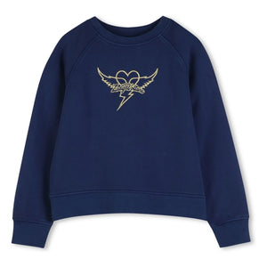 Zadig & Voltaire - Sweat Logo Hearts | Midnight Blue