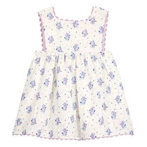 Louise Misha - Aloisa Fleurie Strap Dress | Cream