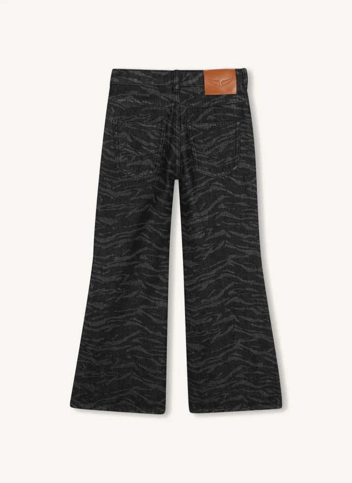 Zadig & Voltaire - Jean Victoria Zebra | Black Denim