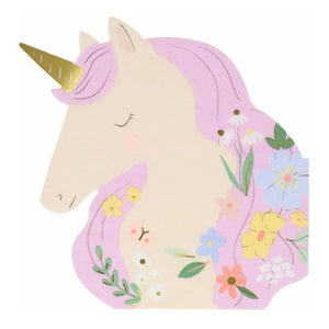 Meri Meri - Meadow Unicorns Large Paper Napkins - Set of 16