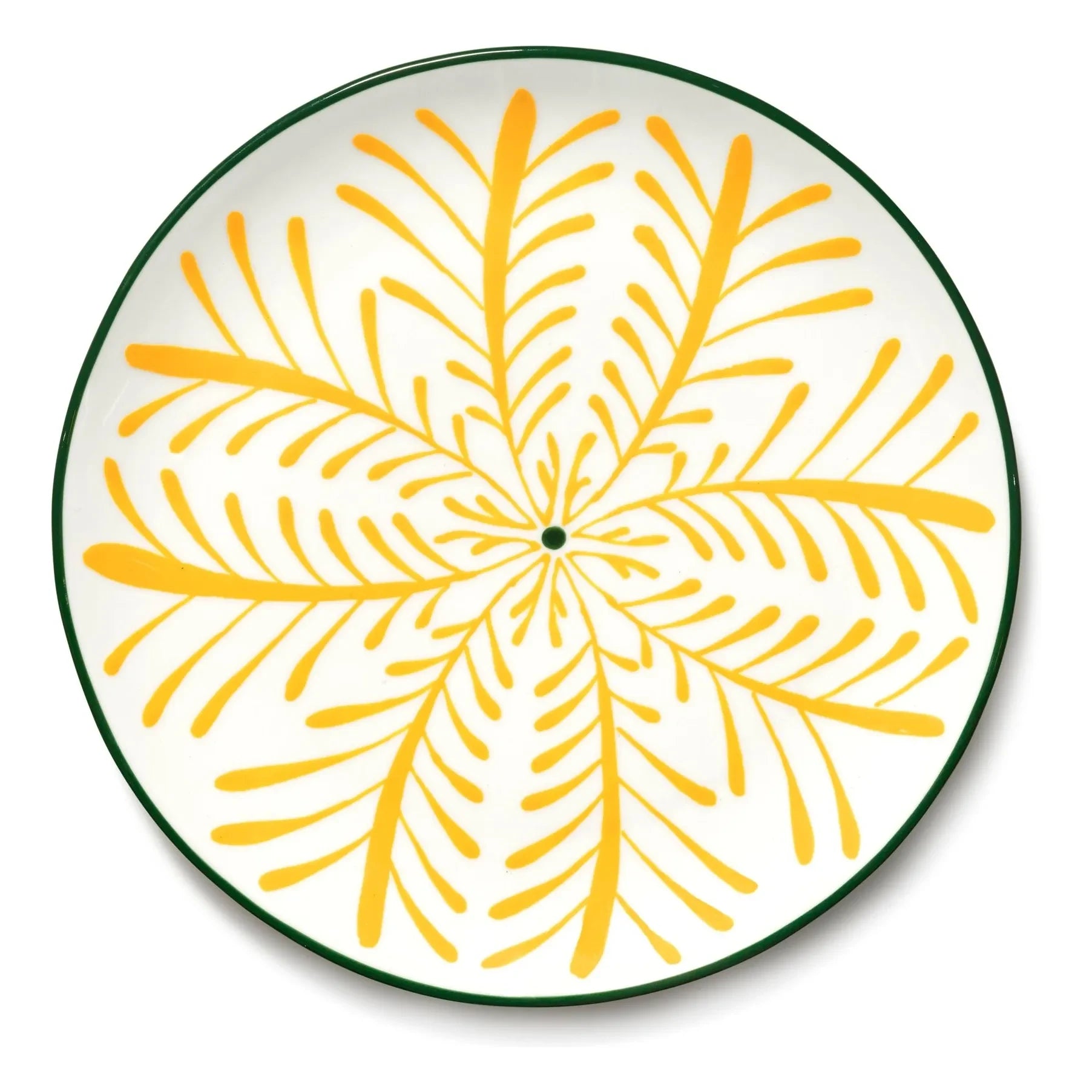 Serax - Baazar dinner plates, Waww La Table - Set of 4 | Yellow