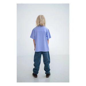 Repose AMS - Logo T-shirt Organic Cotton | Lilac