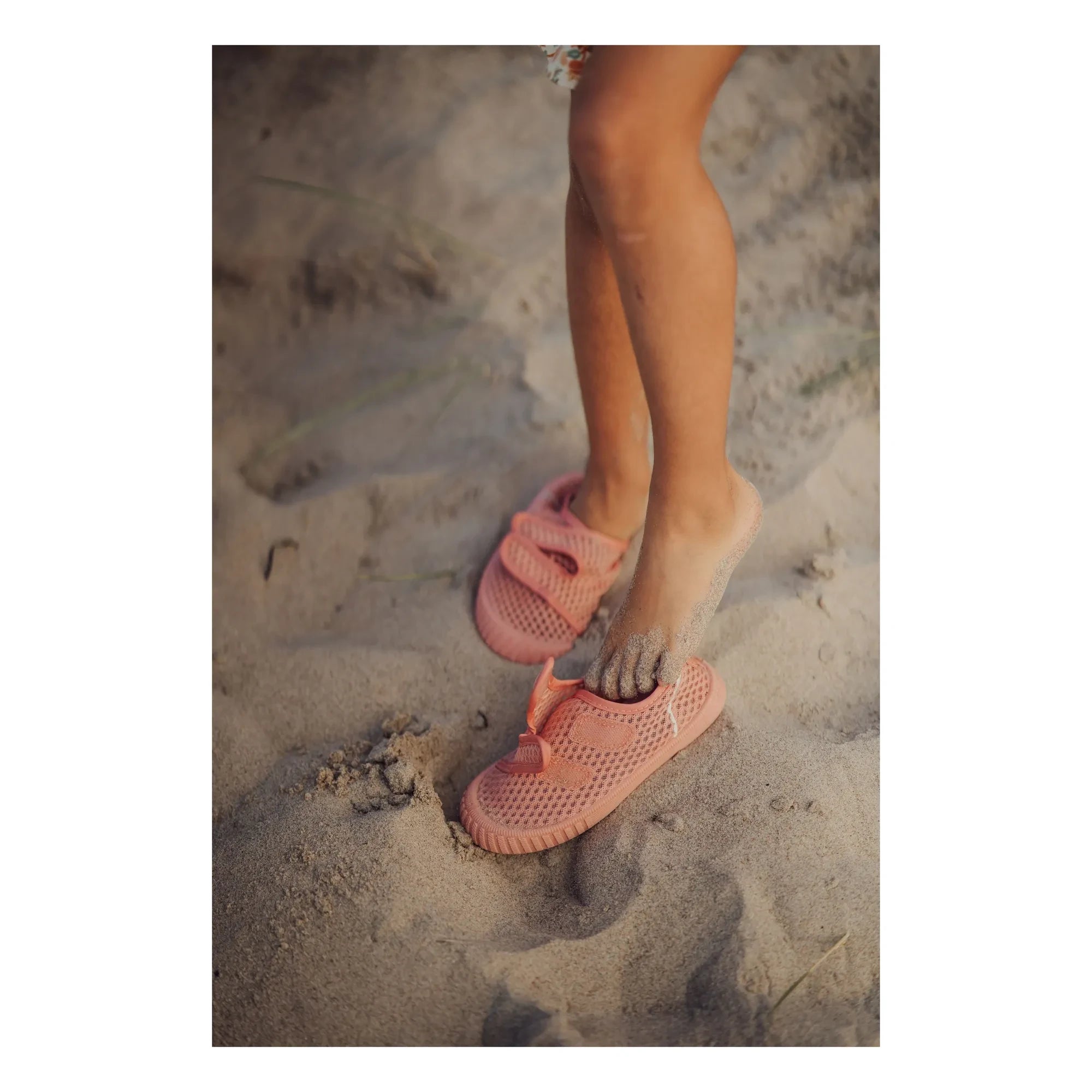 Grech & Co - Scratch Play Recycled Fiber Sneakers | Pink
