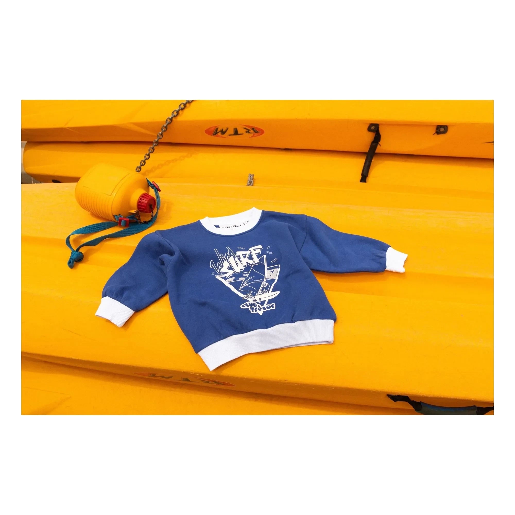 Treasure Club - Wind Surf Sweatshirt | Mavi