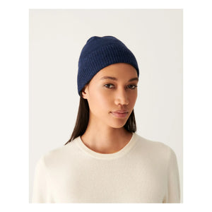 Bompard - Classic Cashmere Beanie | Navy Blue