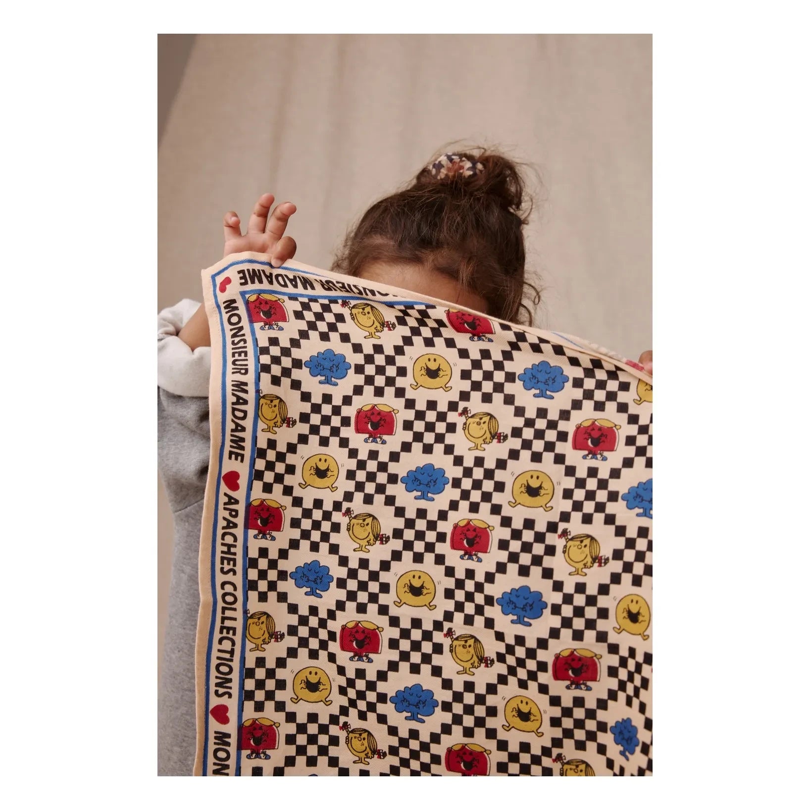 Apaches - Petit Foulard Manika - Apaches x Monsieur Madame | Ekru