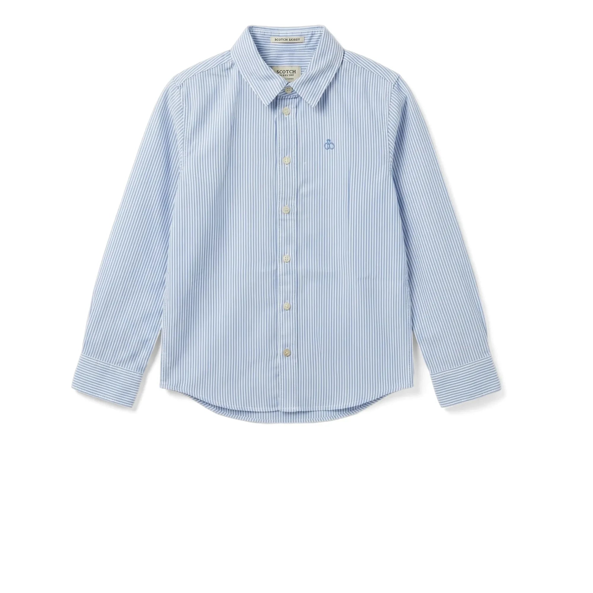 Scotch & Soda - Striped Oxford Shirt | Blue
