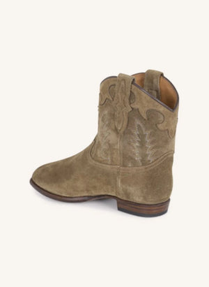 Shiloh Heritage - Early Night Suede Boots | Hazel