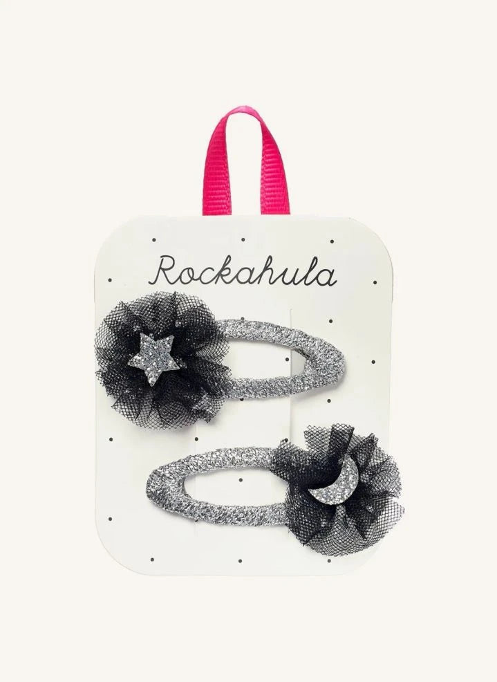 Rockahula Kids - 2'li Eclat Mystique Tül saç tokası | Siyah