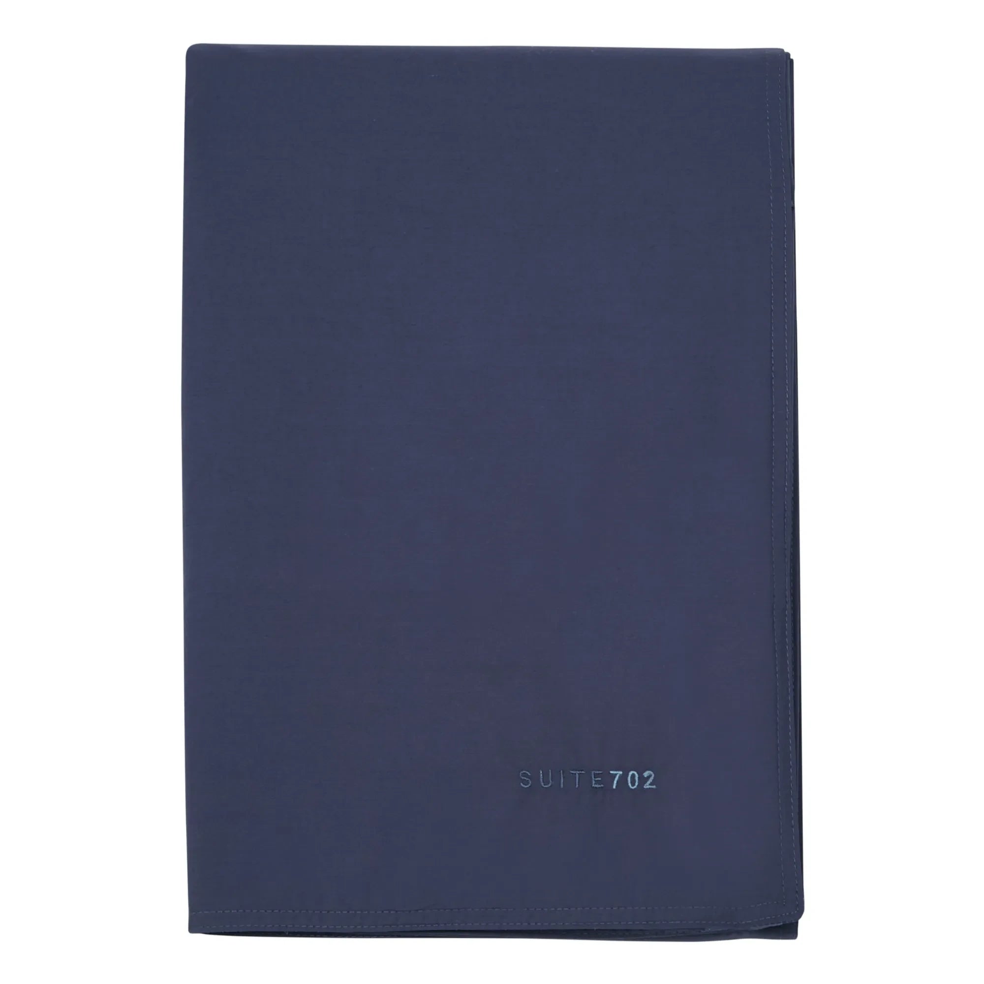 Suite 702 - Organik Percale Nevresim Kılıfı | Lacivert