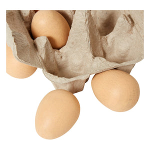 Erzi - 6-Pack Brown Egg Cartons