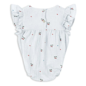 Konges Sløjd - Coco Cerises Organic Cotton Jumpsuit | Light Blue