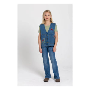 Hundred Pieces - Flare Freedom Jeans | Denim Blue