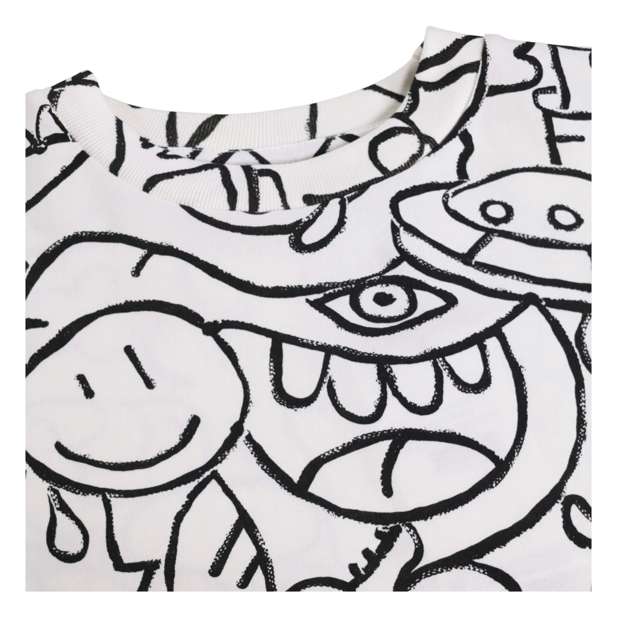 Molo - Rodney Doodles Organic Cotton T-Shirt | White