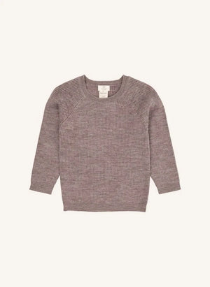 Copenhagen Colors - Classic Merino Wool Sweater | Taupe Brown