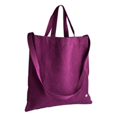 La cerise sur le gâteau - City Iona çanta, pamuk kanvas | Crimson