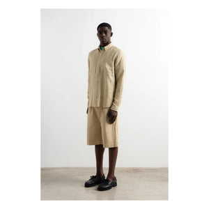Edmmond Studios - Linen Shirt | Beige