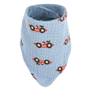 Bobo Choses - Cars | Blue Long Pajama and Slopet Set