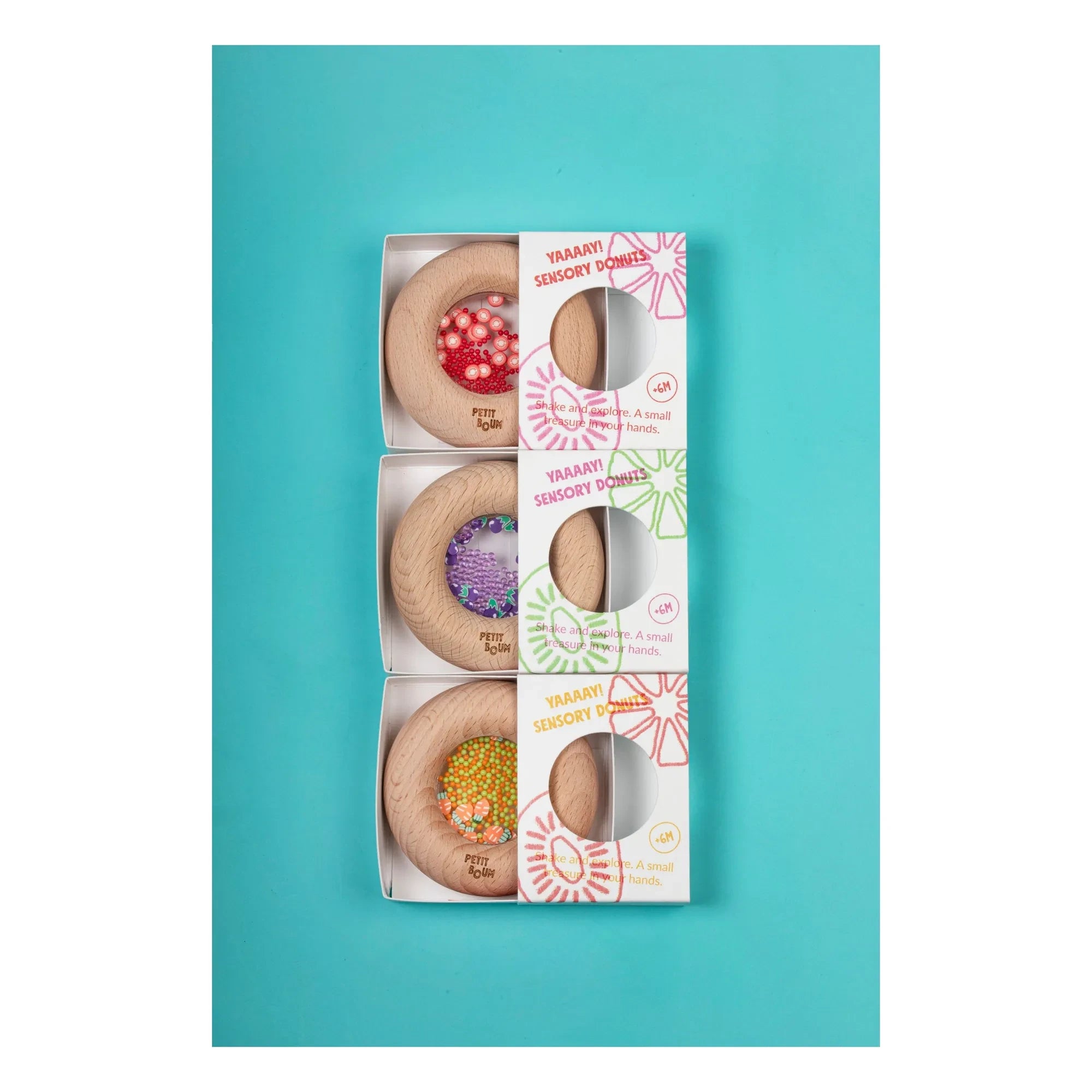 Petit Boum - Sensory Tomato Donut