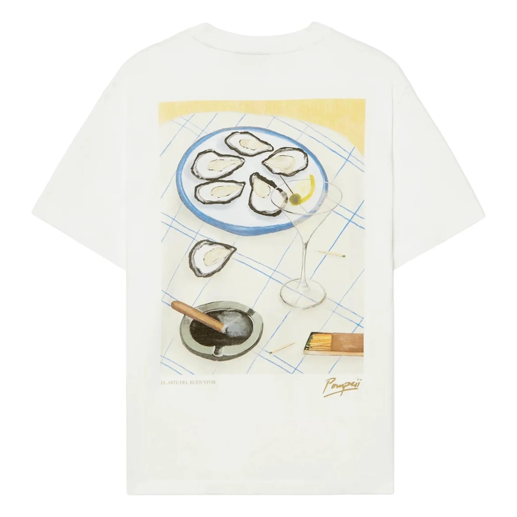 Pompeii - Arte Del Buen Vivir T-Shirt | Cream
