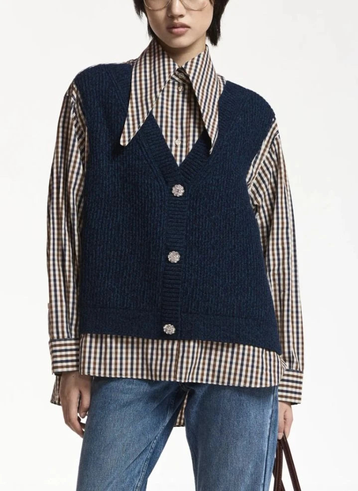 Essentiel Antwerp - Kute Mix Bluz | Gri