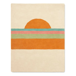 Bleuu-studio - Sunset Rug | Orange