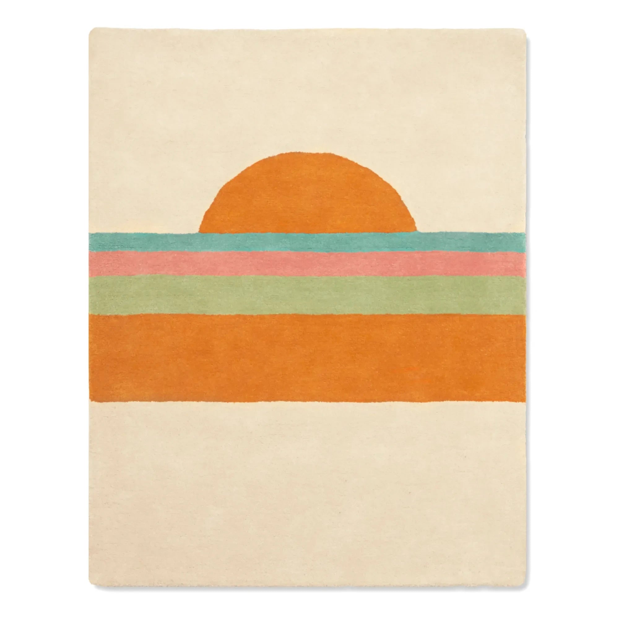 Bleuu-studio - Sunset Rug | Orange
