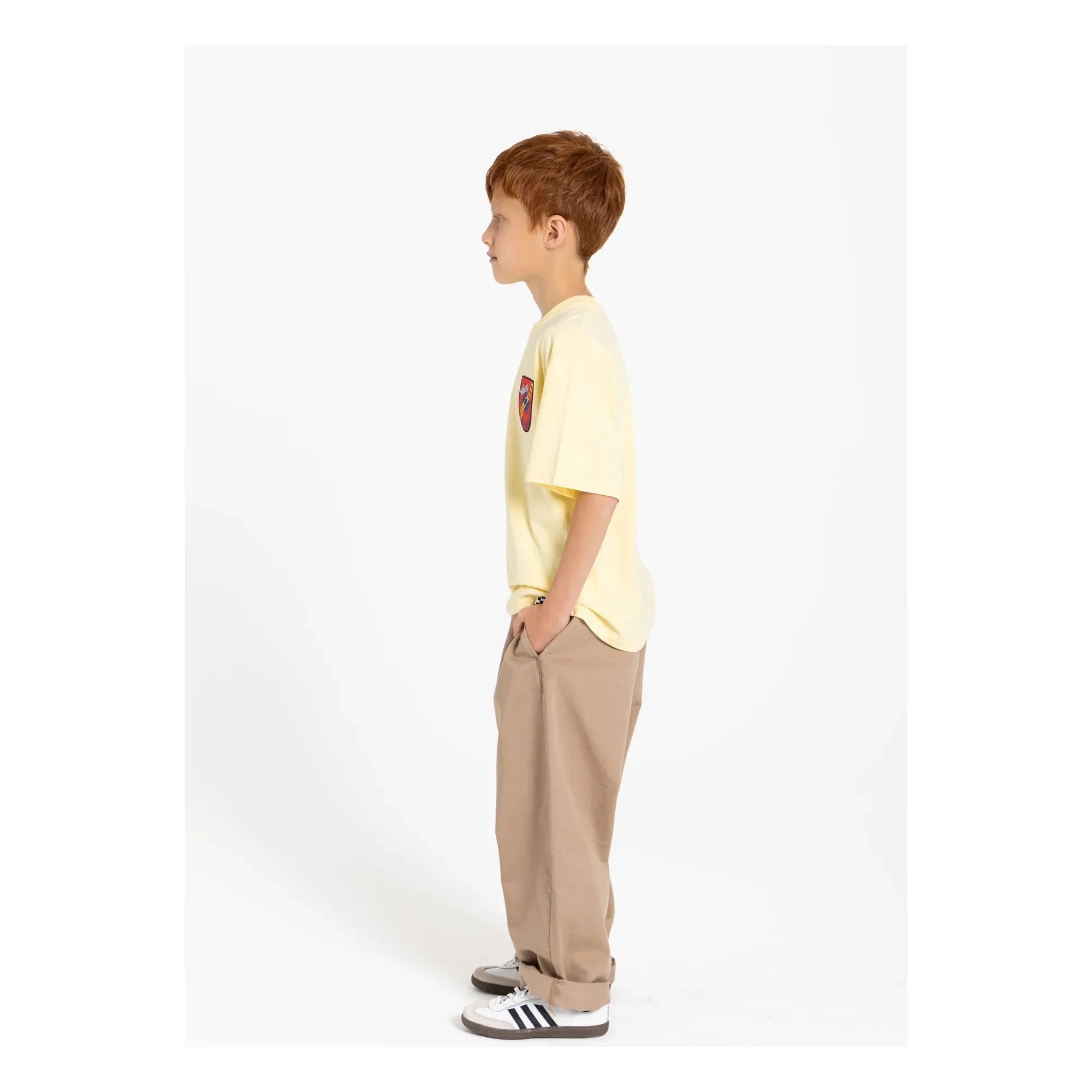 Finger in the Nose - King T-shirt Organic Cotton | Lemon Yellow