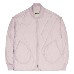 Smallable Kid - Woolen Quilted Bomber | Pale Pink