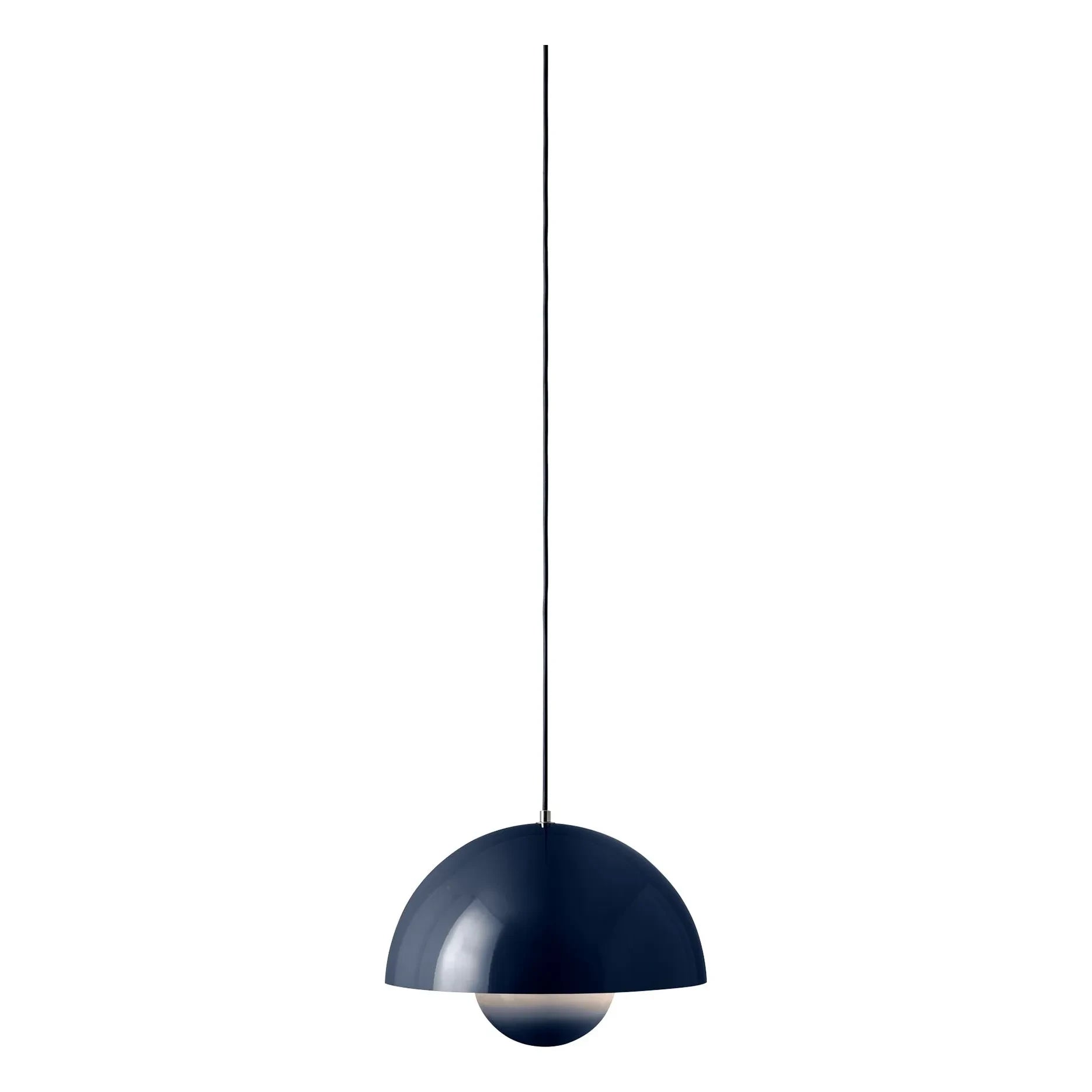 & Tradition - Flowerpot VP7 sarkıt lamba, Verner Panton | Koyu Mavi
