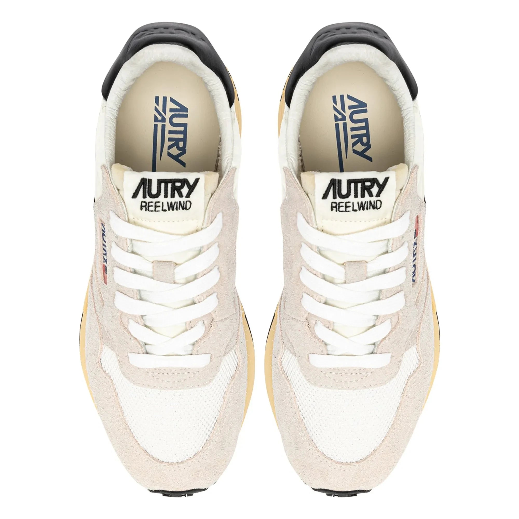 Autry - Baskets Reelwind Low Bicolore Süet | Siyah