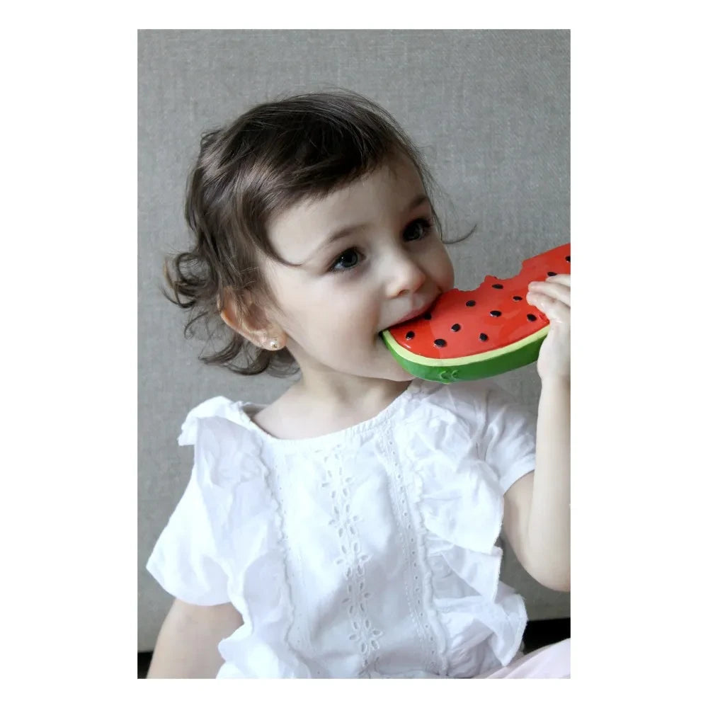 Oli & Carol - Watermelon Teething Wally | Red