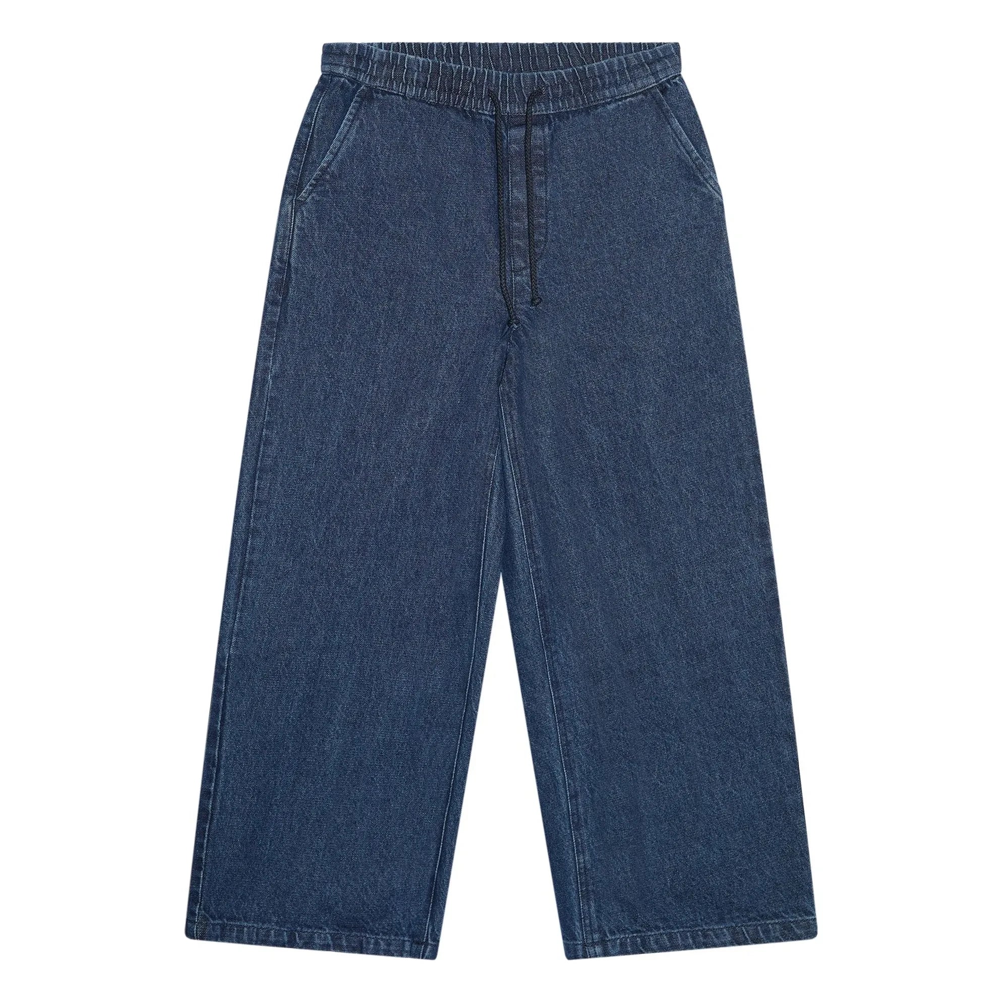 Smallable Kid - Wide Leg Burt Jeans | Raw Denim