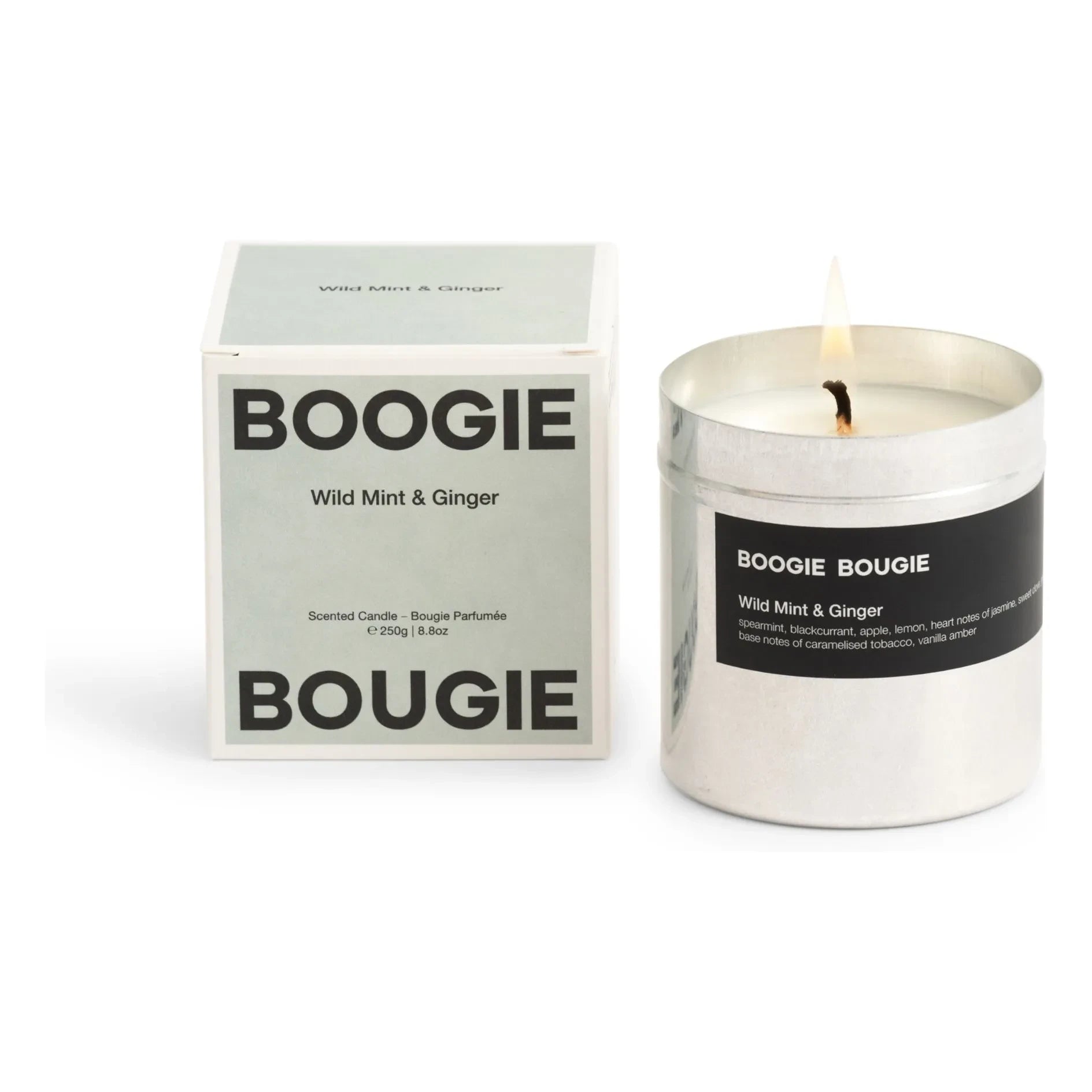 Boogie Bougie - Wild Mint & Ginger Candle