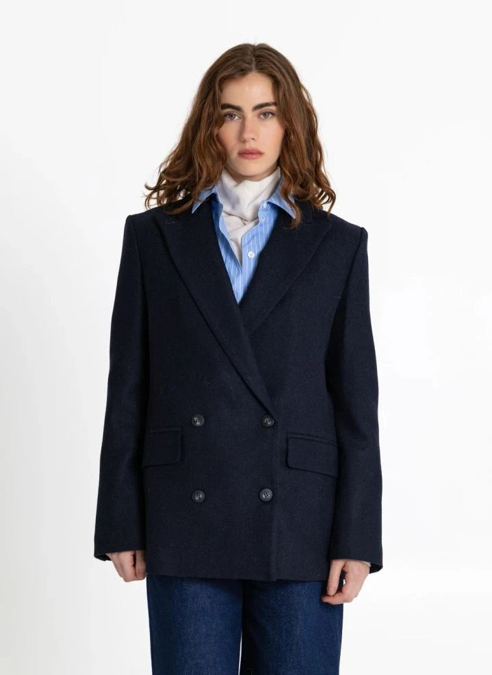 Smallable Woman - Camille Wool Jacket | Navy