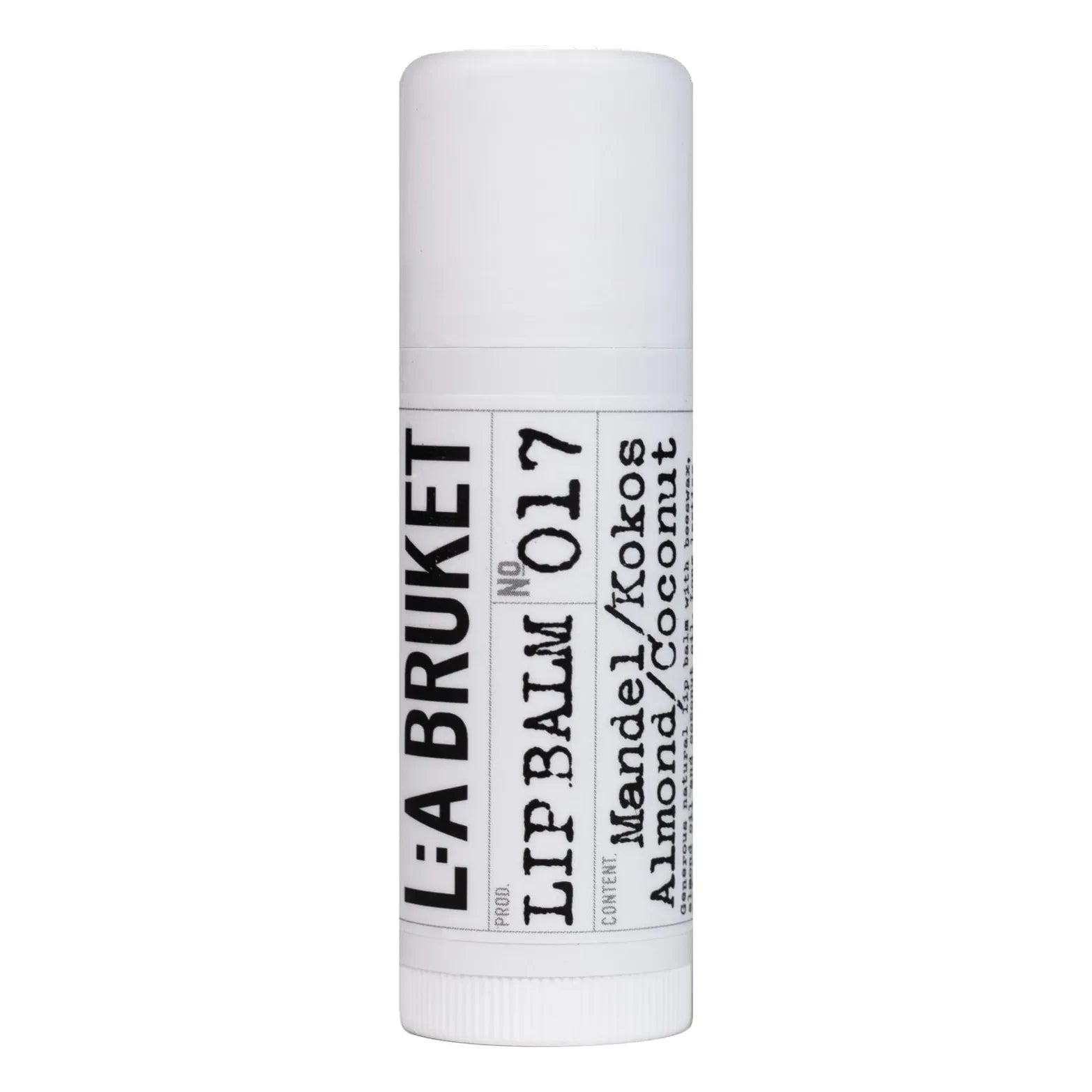 L:A BRUKET - 017 Cosmos Almond & Coconut Lip Balm - 14 g