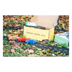 Waytoplay - 24-Piece Road Playset for 1 Car