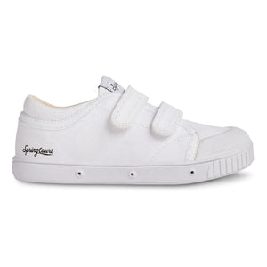 Spring Court - G2 Kanvas Çizilmez Düşük Bel Sneakers | Beyaz