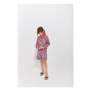 Wynken - Floral Print Shorts | Blue