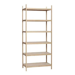 Hübsch - 6 Kademeli FSC Meşe Raf